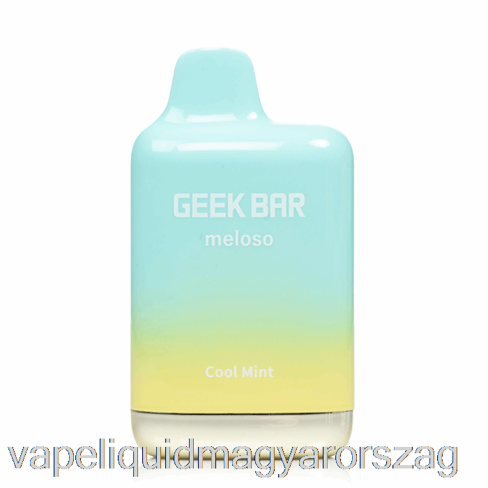 Geek Bar Meloso Max 9000 Eldobható Hideg Menta Vape Folyadék